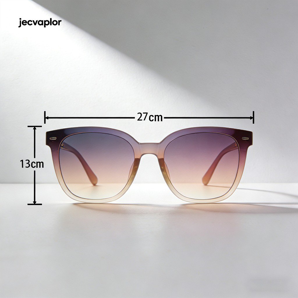 男女適用時尚太陽眼鏡佩戴效果