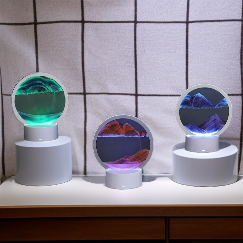 거실 장식 모래시계 무드등 나이트램프