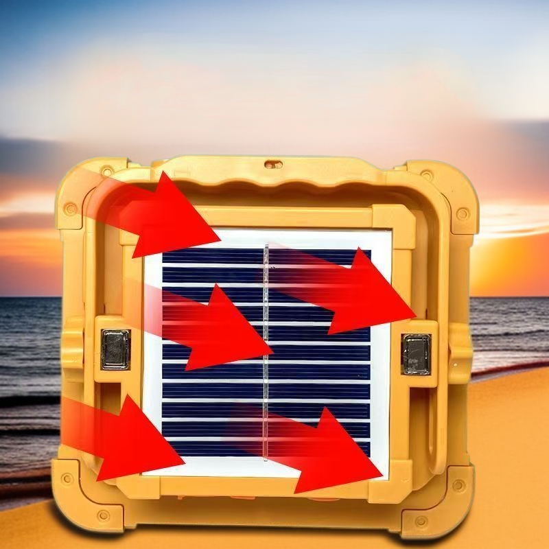 휴대용 태양열 랜턴 충전식 투광등 정원 야외 캠핑 랜턴 휴대용