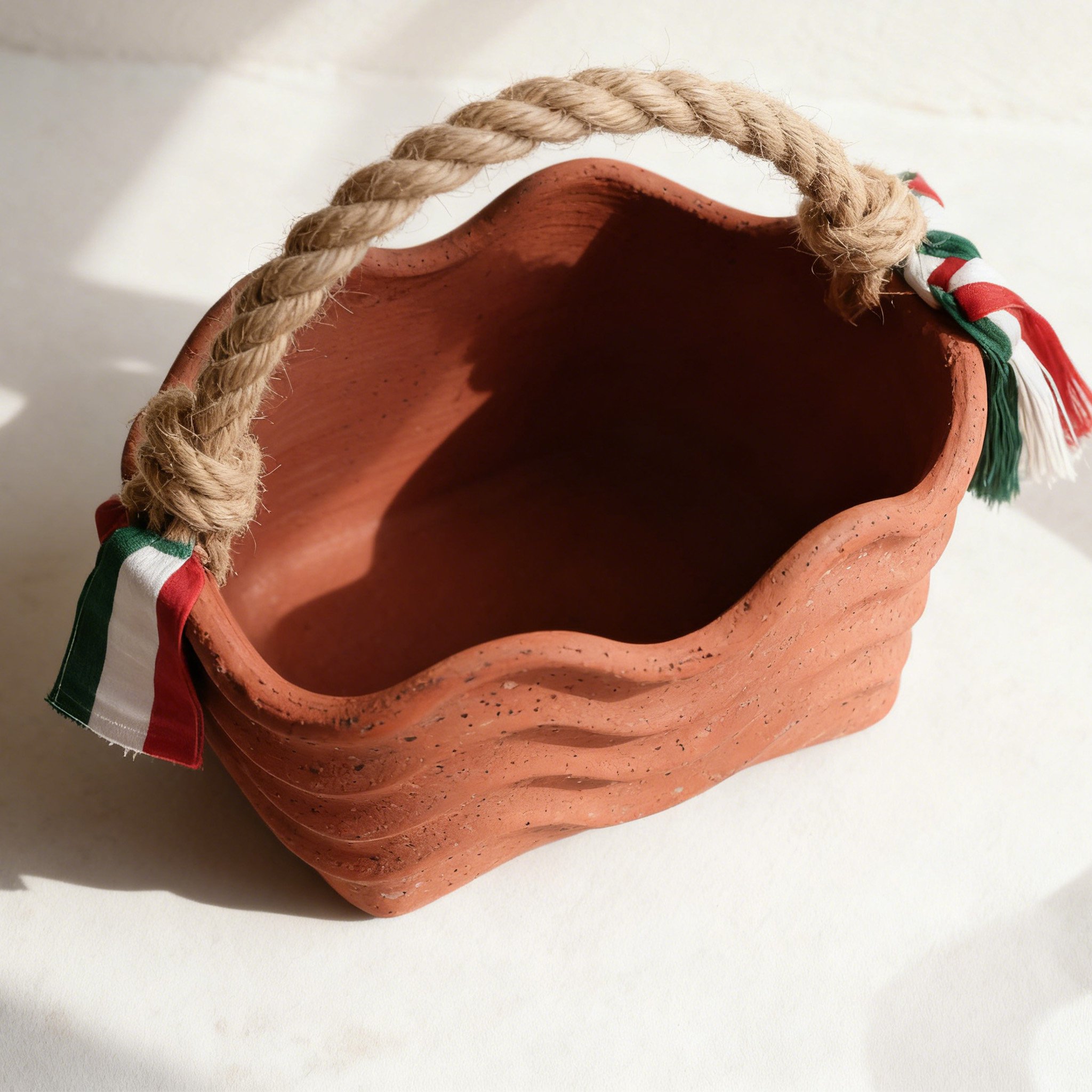 ตะกร้าหูหิ้วสำหรับซื้อผัก (2 ชิ้น/ชุด) 