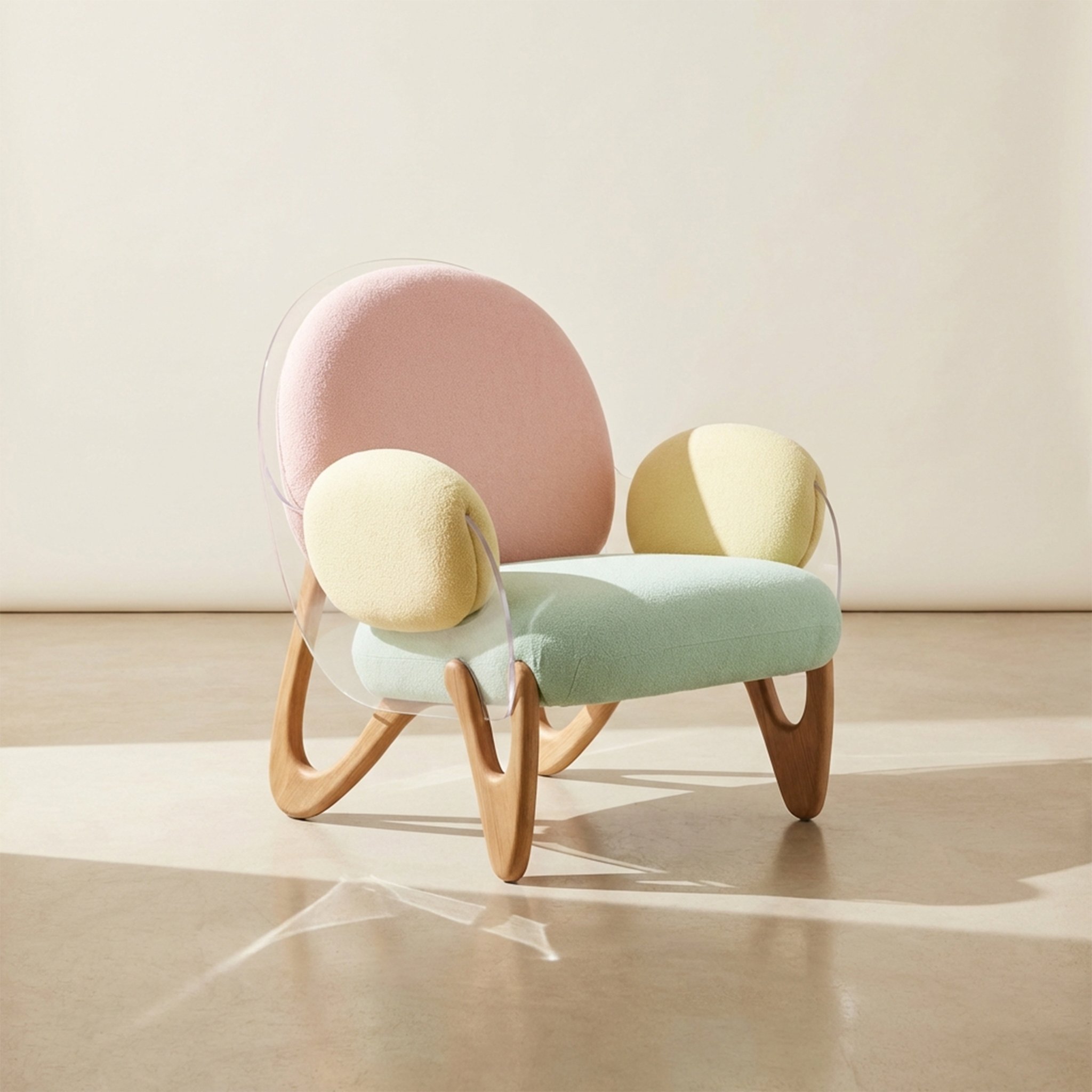 Bequemer Stoff-Sessel