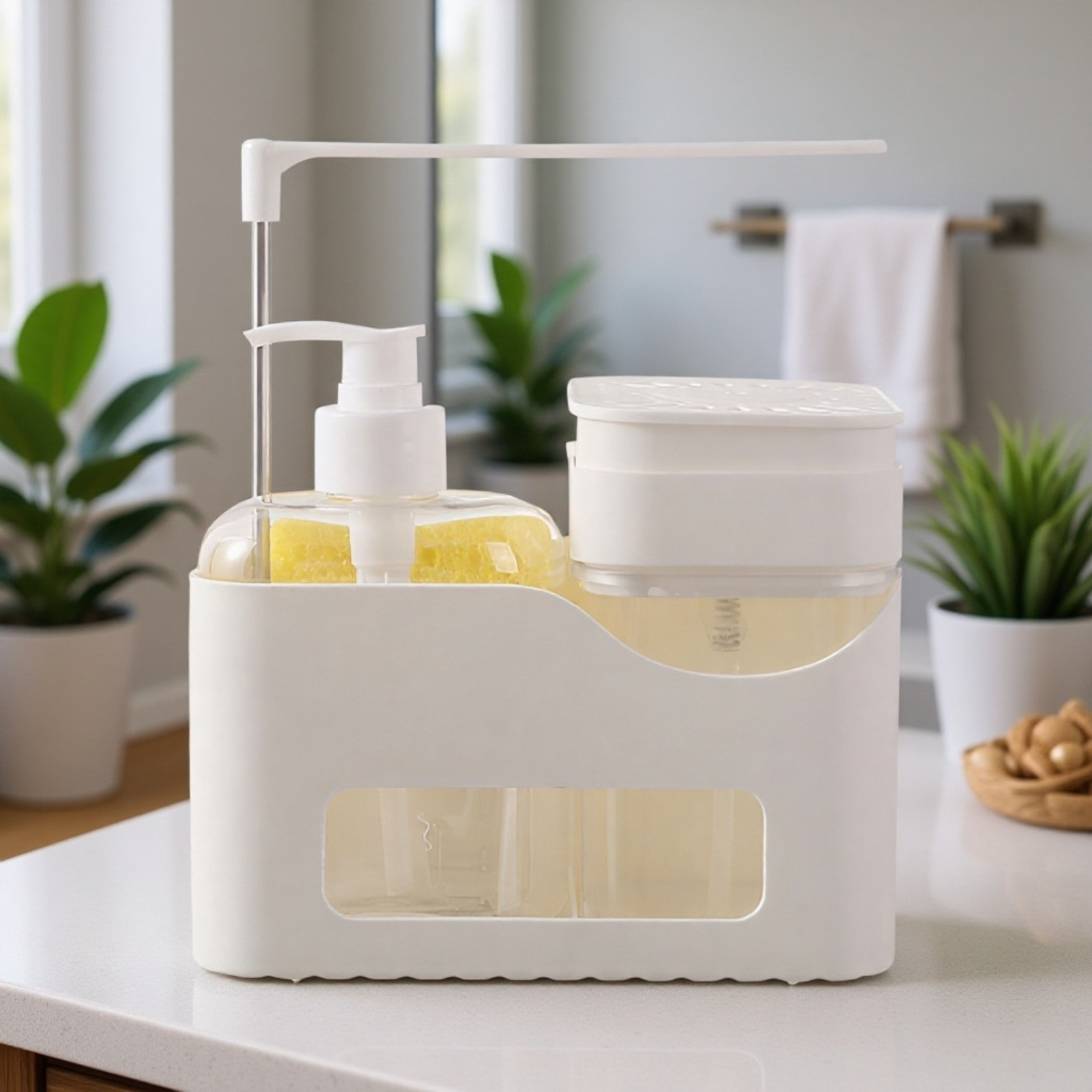 موزع صابون مضغوط