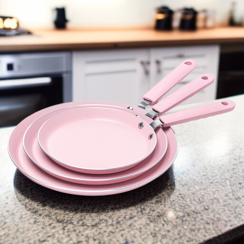 가정용 후라이팬 논스틱 베이킹팬 후라이팬 반극 알루미늄팬