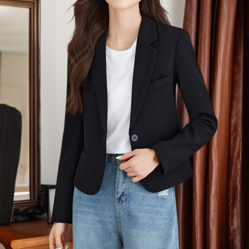 여성 통근 고급감 슬림핏 양복