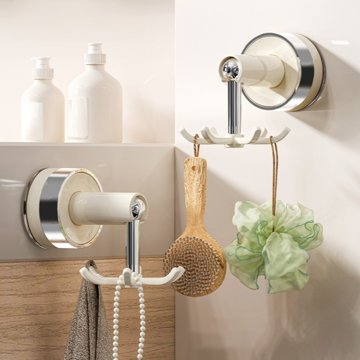 旋轉吸盤掛鉤置物架