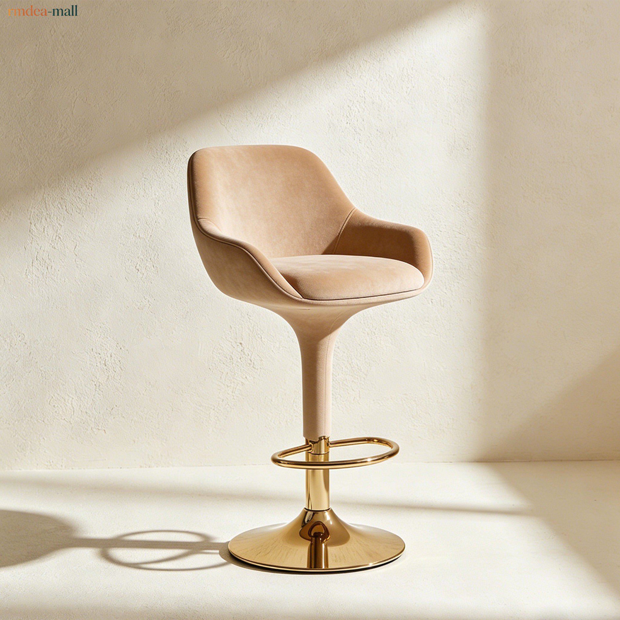 Home-use height-adjustable luxury bar stools