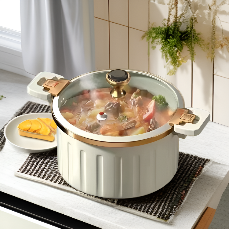 대용량 다기능 양문형 압력솥