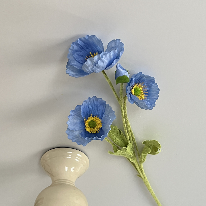 Artificial Poppy Plants