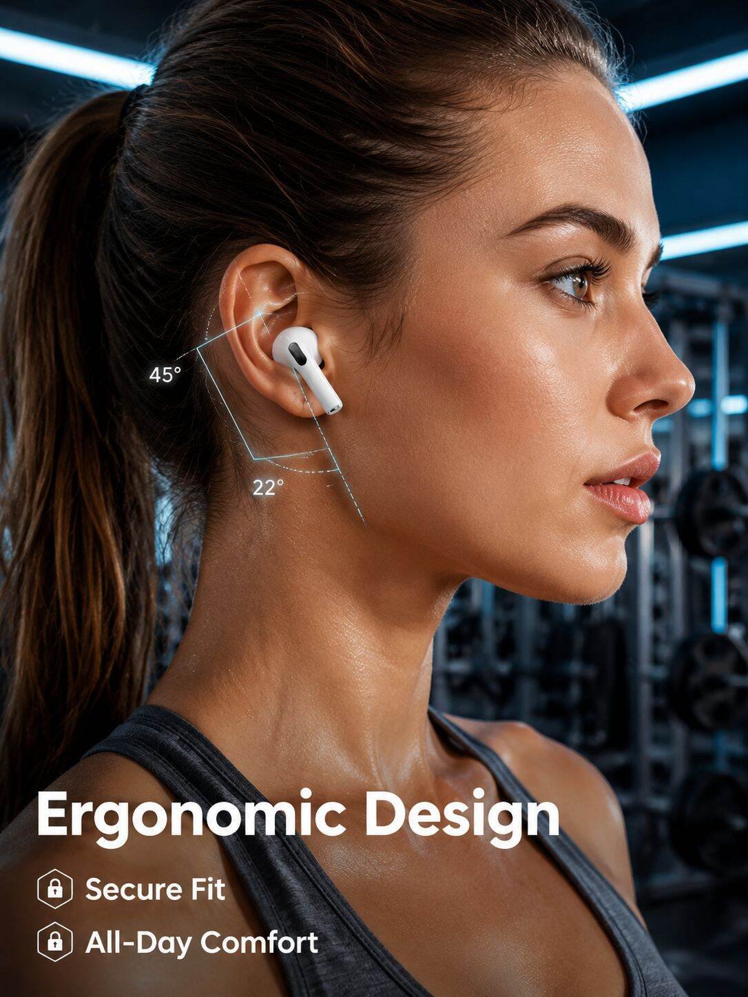 【ANC Dual Noise Cancellation】Wireless Earphones A9pro