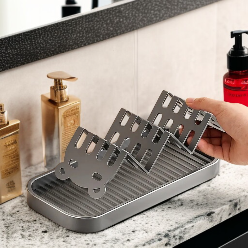 Seifenablage mit Abtropffunktion