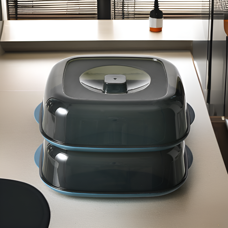 가정용 다층 저장 방진 음식 커버