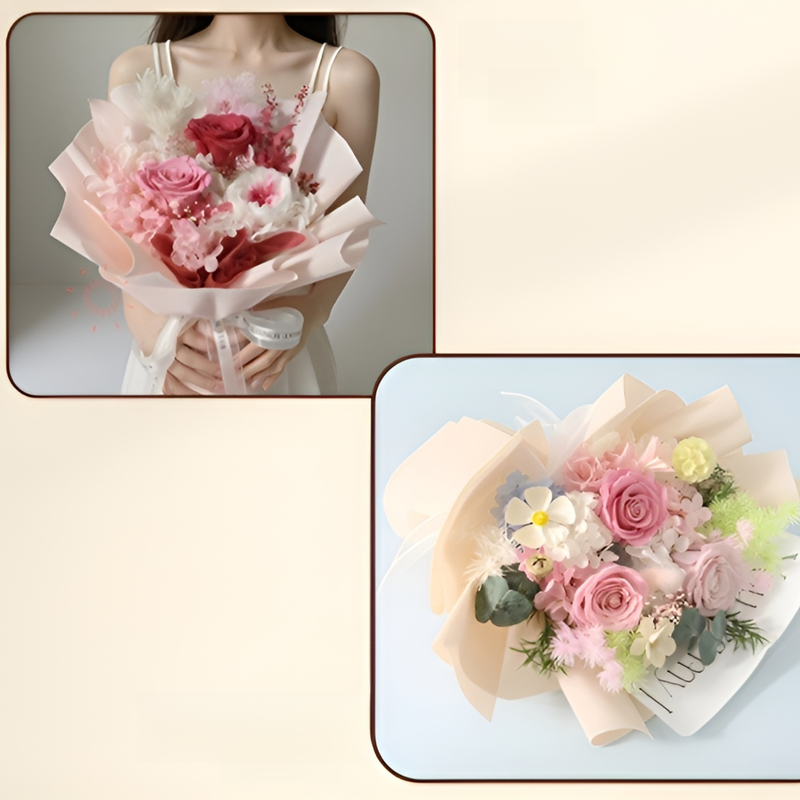 Preserved Bouquet Ornament