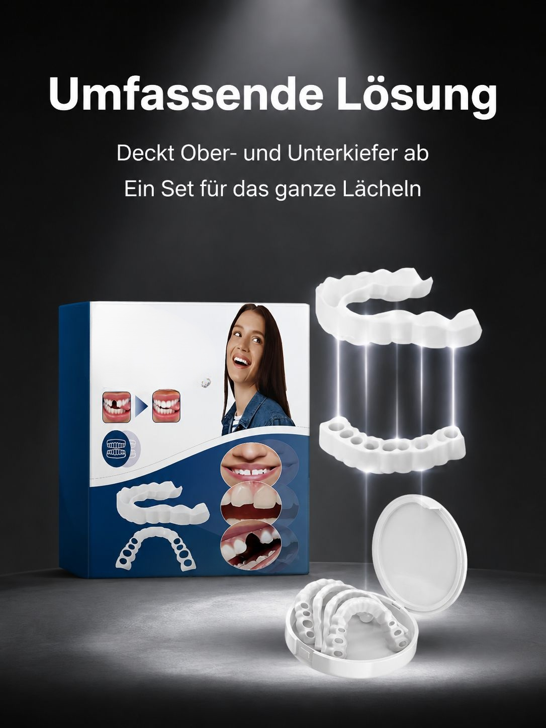 Temporäre Zahnfüllung zur schnellen Zahnreparatur