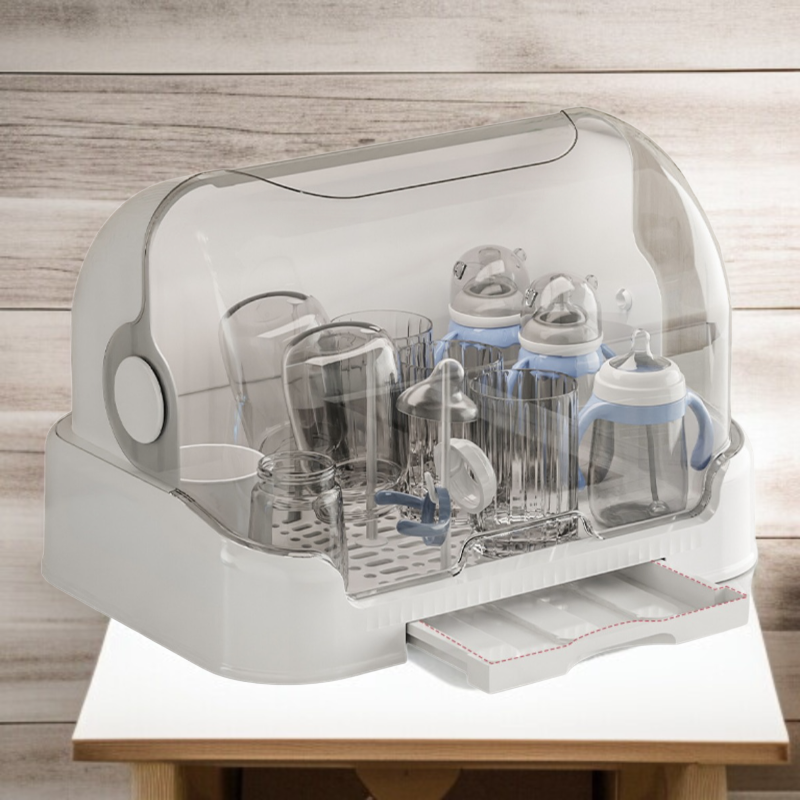 병건조함,병보관함,병랙,데스크탑방진,유리물컵,컵물받이보관함,덮개포함 트레이랙