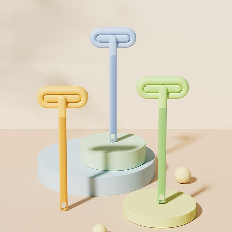 긴 손잡이 제모 브러시 점모기