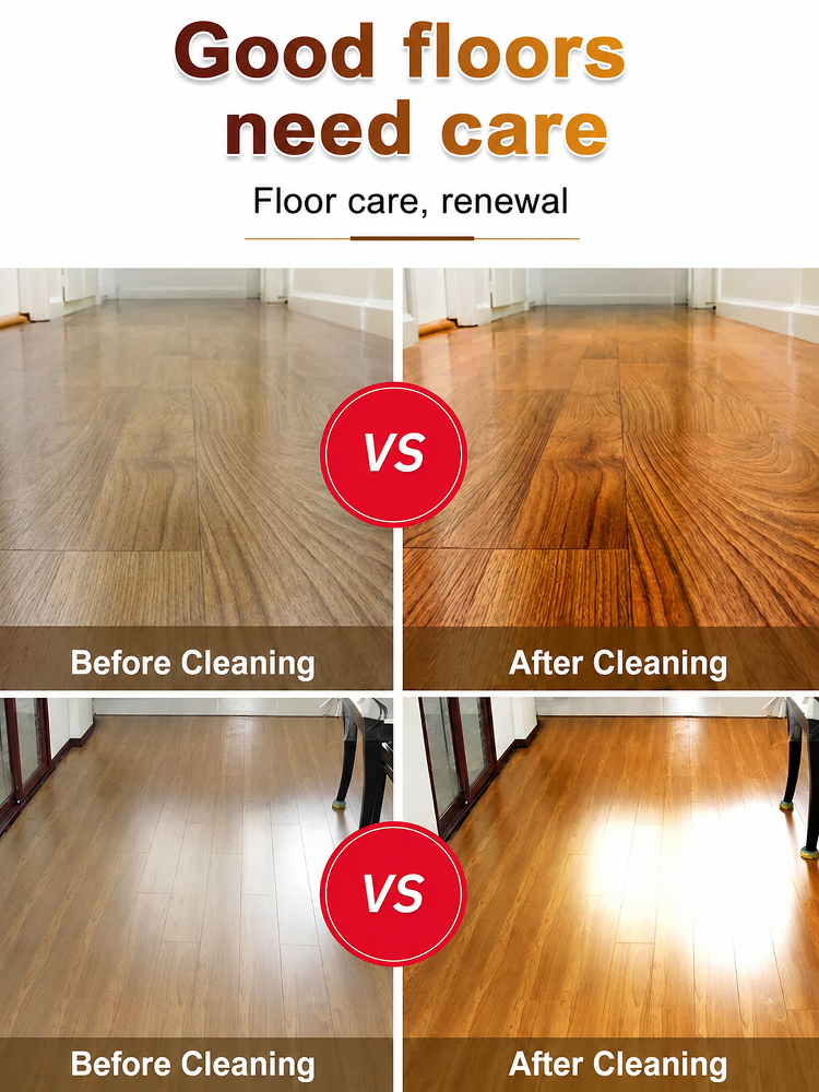 [One spray, ten years of shine] One-wipe beeswax wood polish