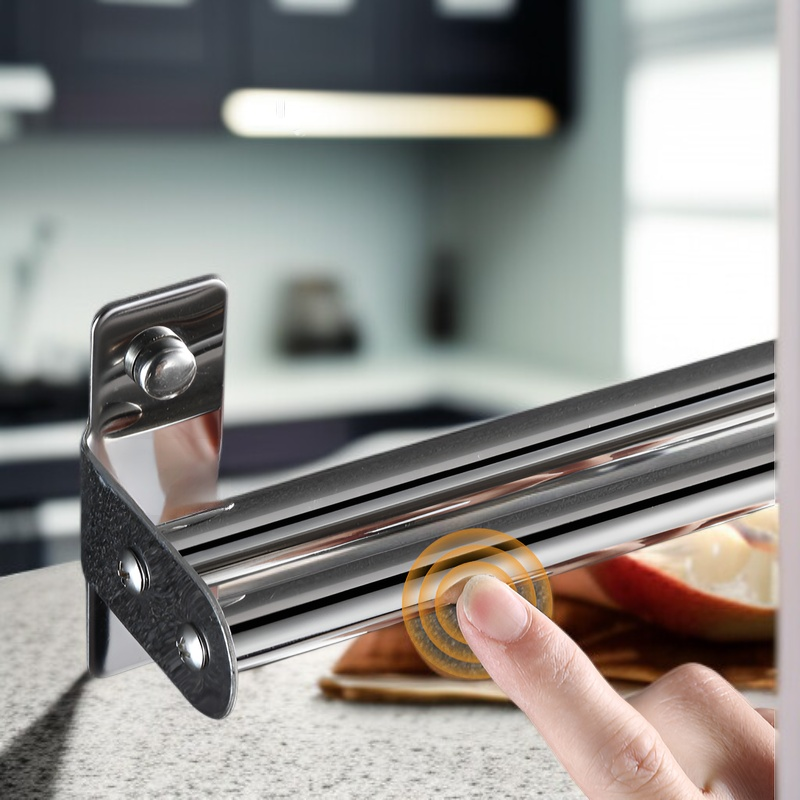 Samoprzylepny organizer kuchenny na ścianę, półka na noże i akcesoria