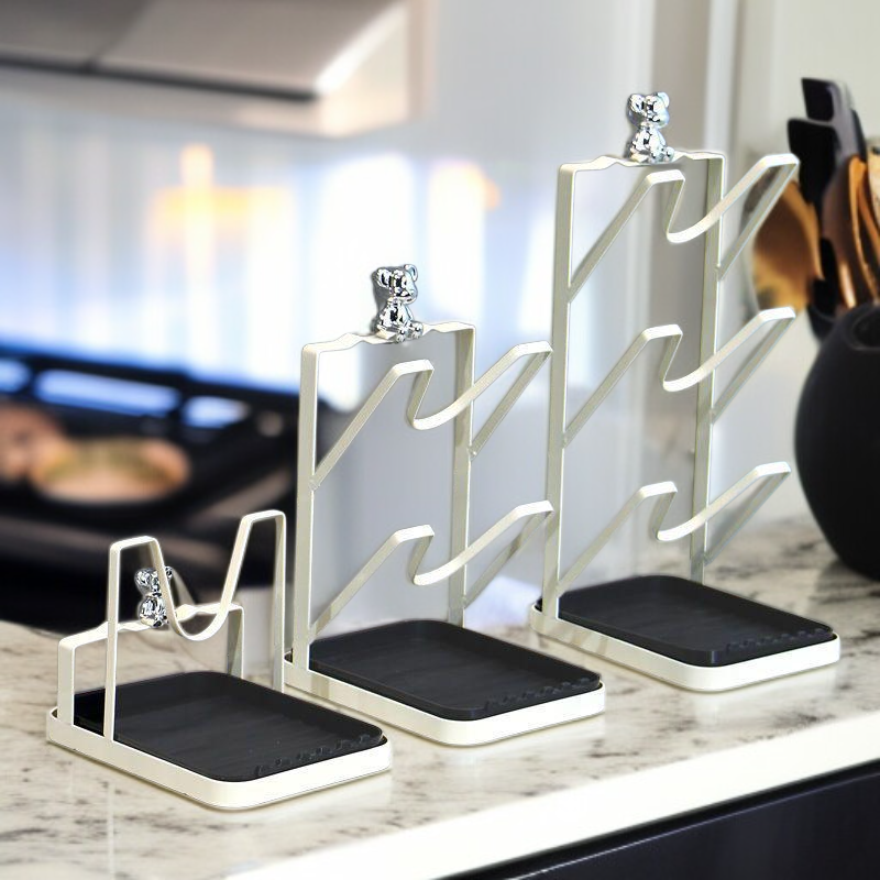 حامل ألواح التقطيع المعلق للمطبخ بتصميم جميل وعملي