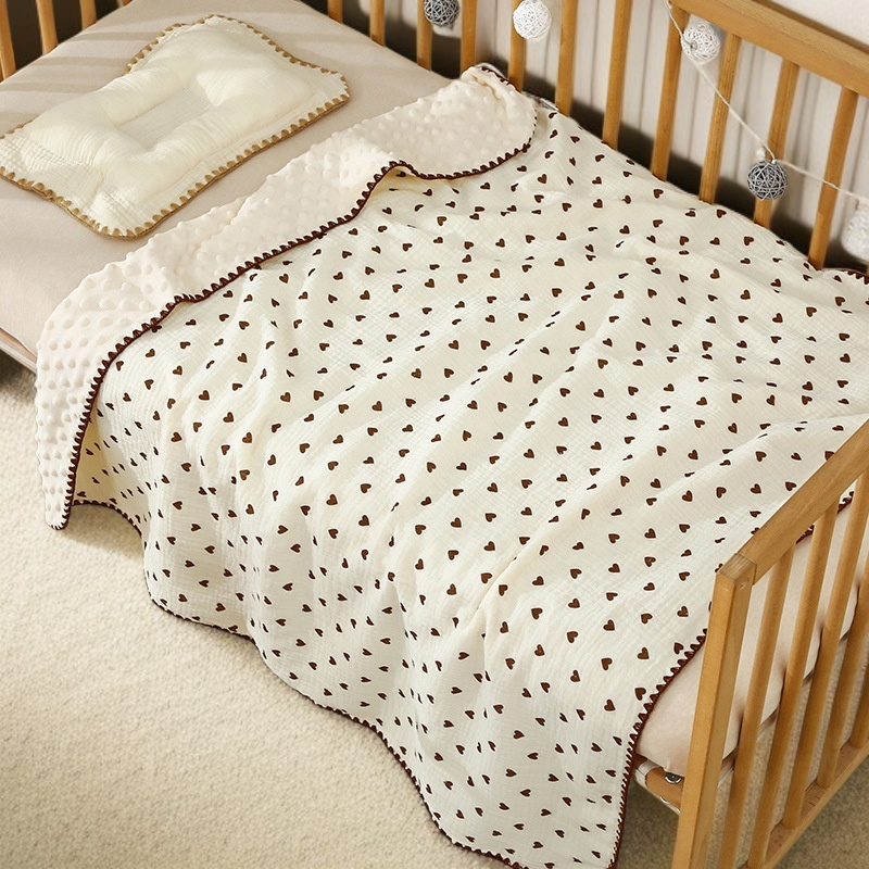 純棉紗布薄款嬰兒專用蓋毯