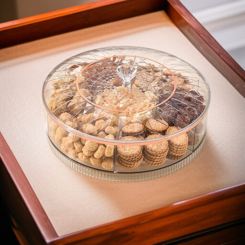 고급 라이트 럭셔리 과일 접시 거실 테이블 사탕 간식 진열함