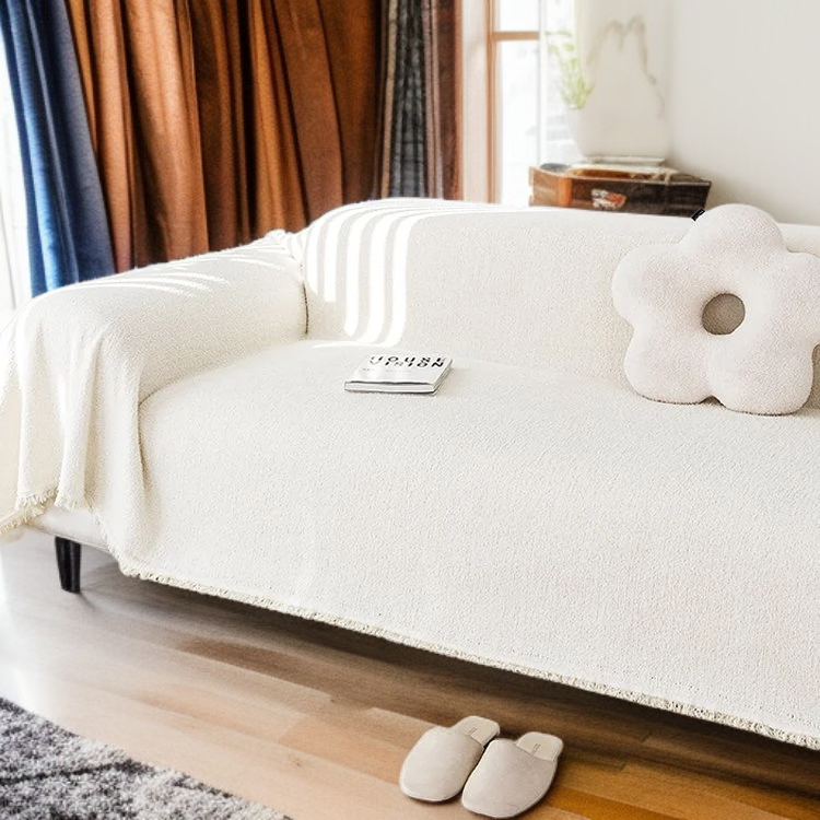 소파 패드 셔니어 방수 방오 담요 소프트 밀랍 퓨어 컬러 추동 소파 커버 커버 타월