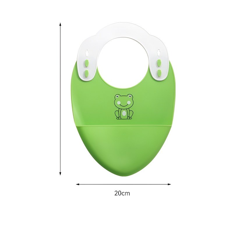 Baby Partition Cartoon Frog Silicone Plate