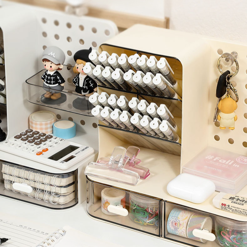  斜插式筆筒收納盒 