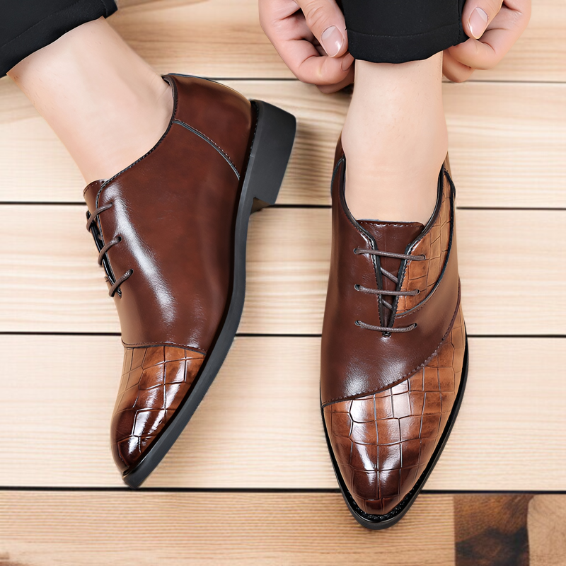 Große größe leder schuhe männer neue casual schuhe business anzug männer Britischen schuhe spitz her