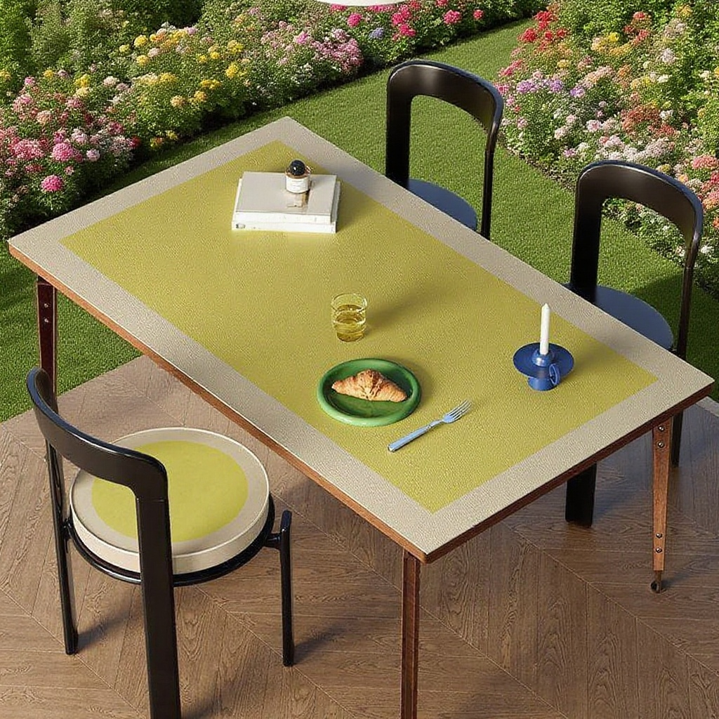 가벼운 고급 방수 방유 식탁 매트