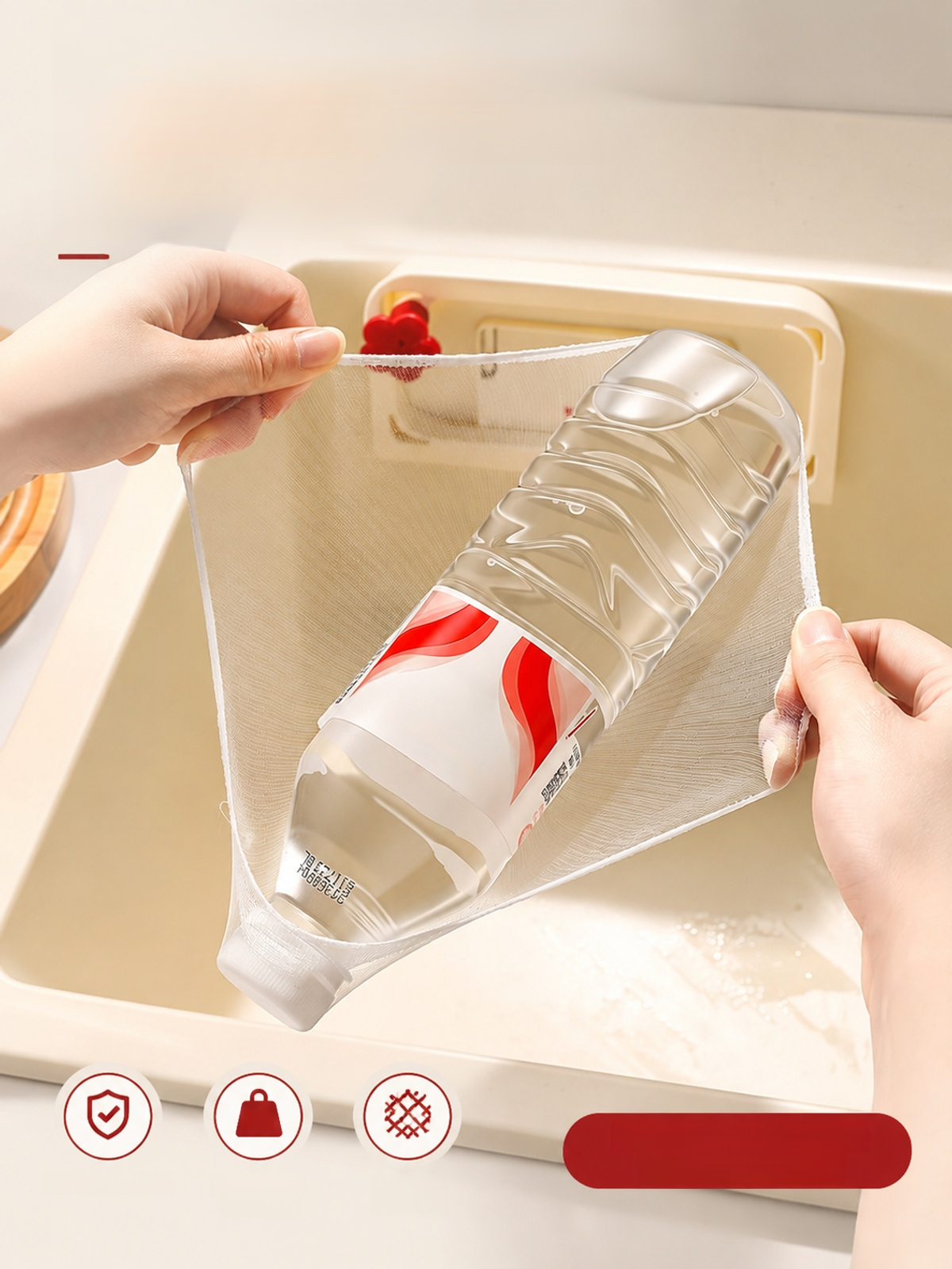 Space saving dish drying frame positioned over a sink