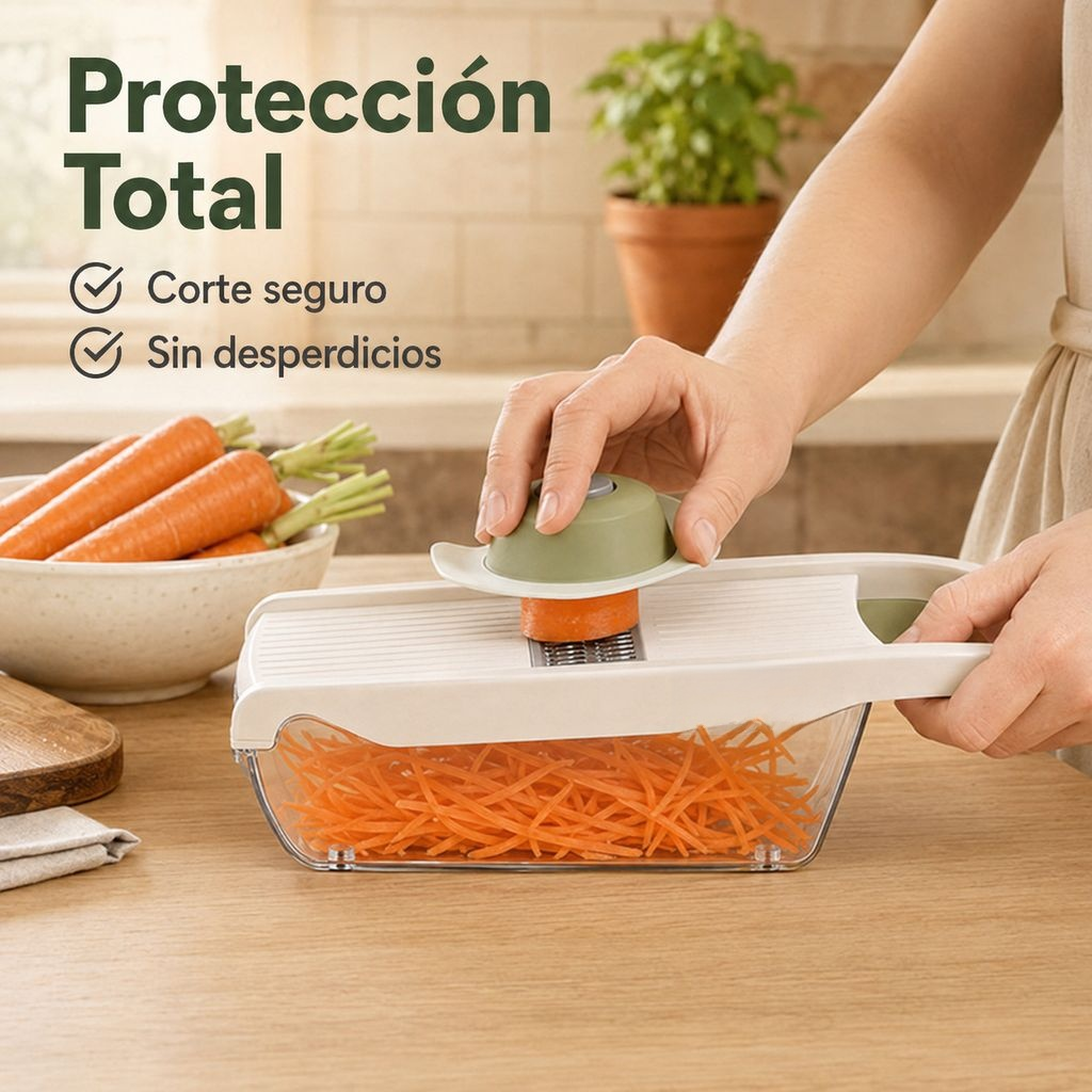 Rallador multifuncional de tiras finas