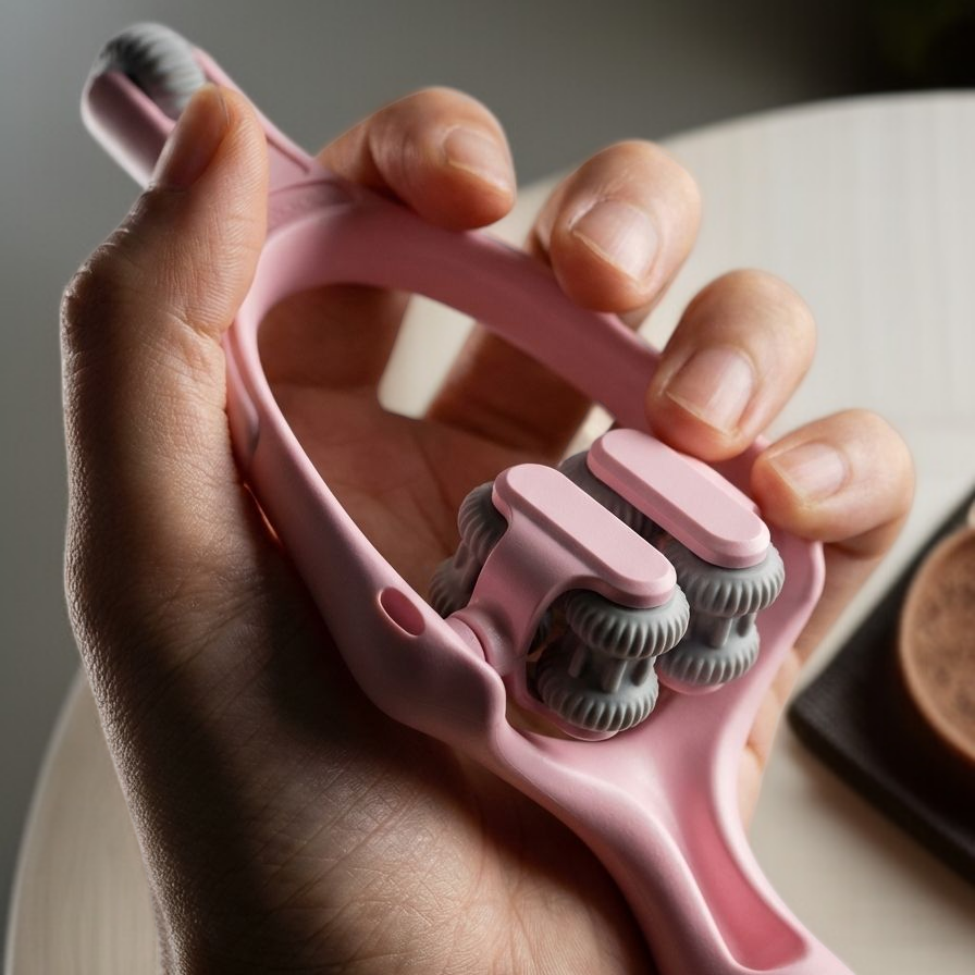 Multi-Row Finger Roller Massager