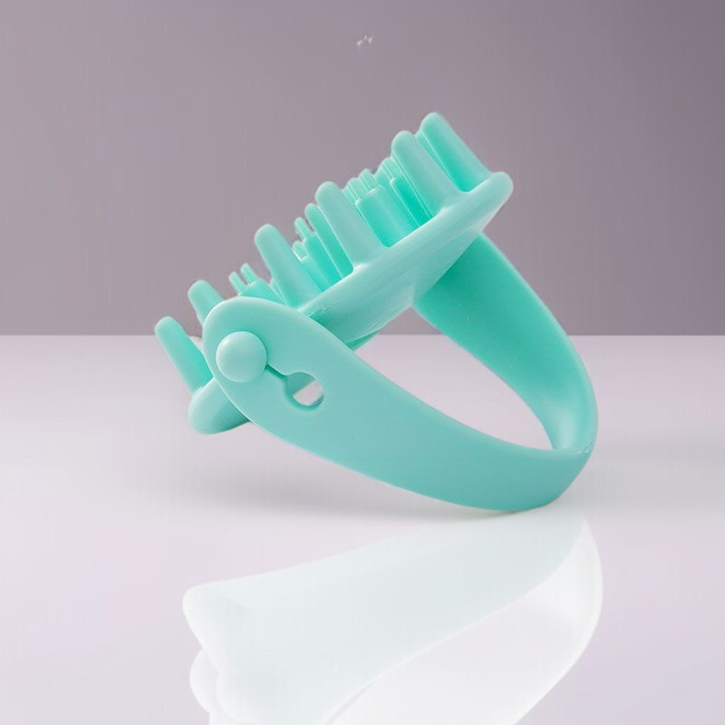 シリコンシャンプーマッサージかゆみ止めコーム