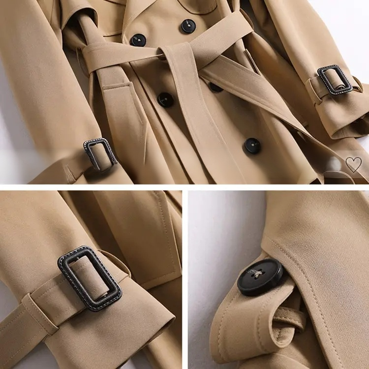 영국계 롱 트렌치 코트 TV