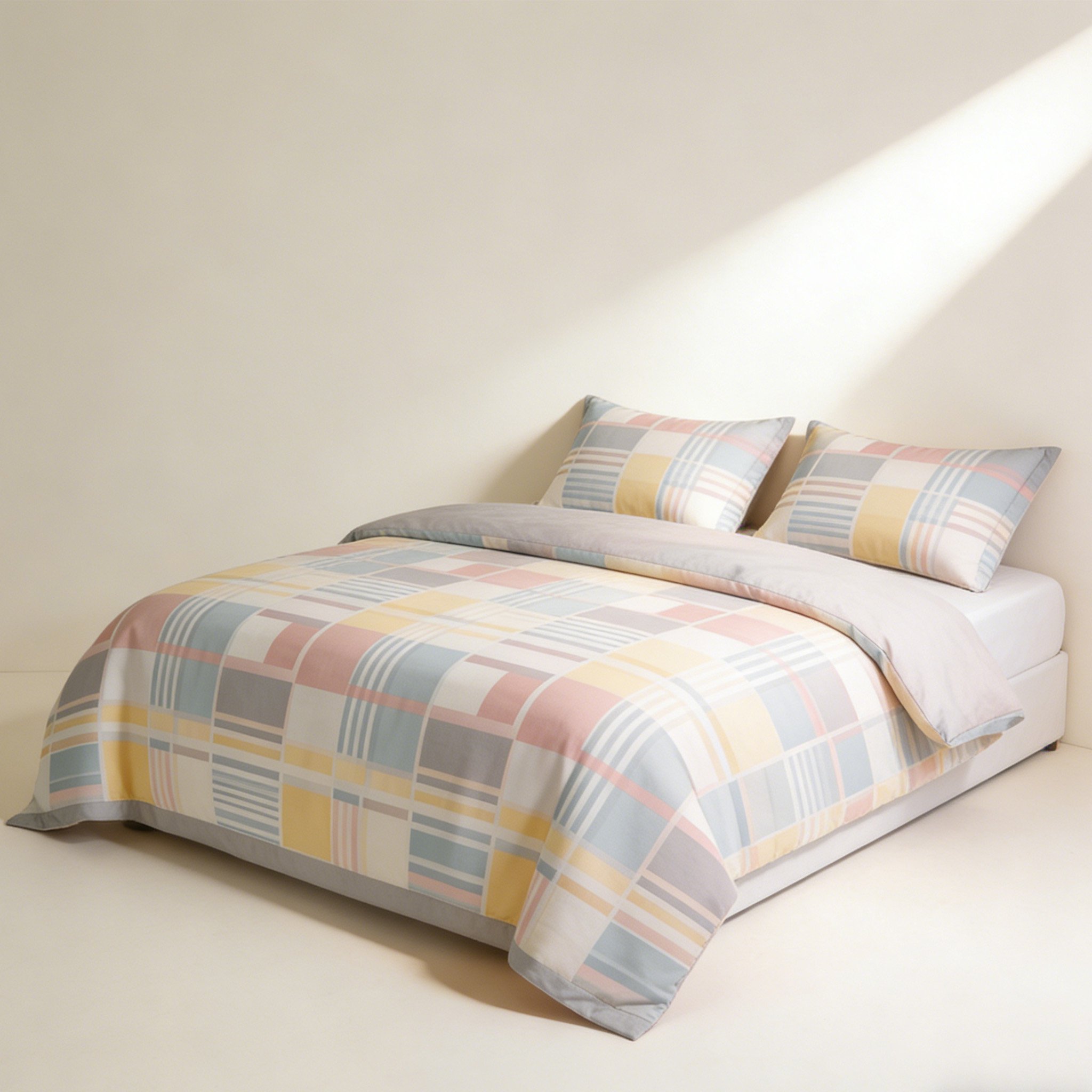 シンプルデザイン寝具4点セット