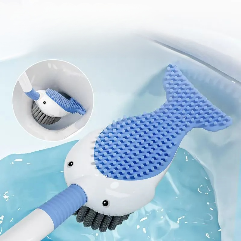 噴噴鯨加液吸盤式馬桶刷