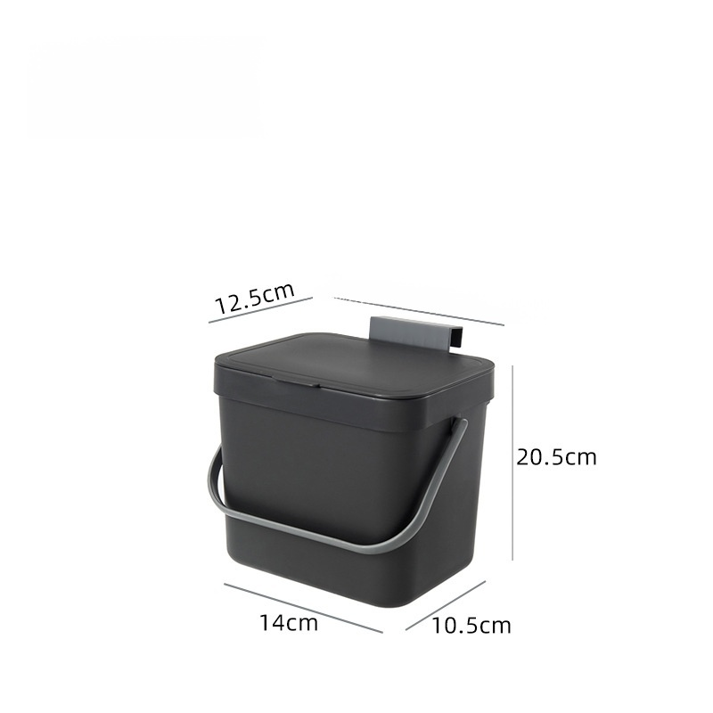 壁掛式廚房垃圾桶收納桶