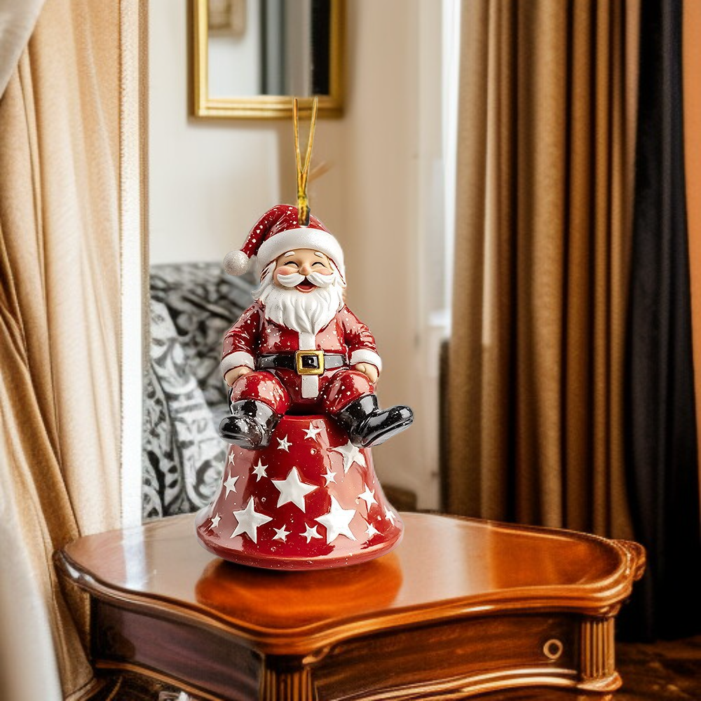 Weihnachts-Schlüsselanhänger Deko: Weihnachtsmann, Rentier, Schneemann  