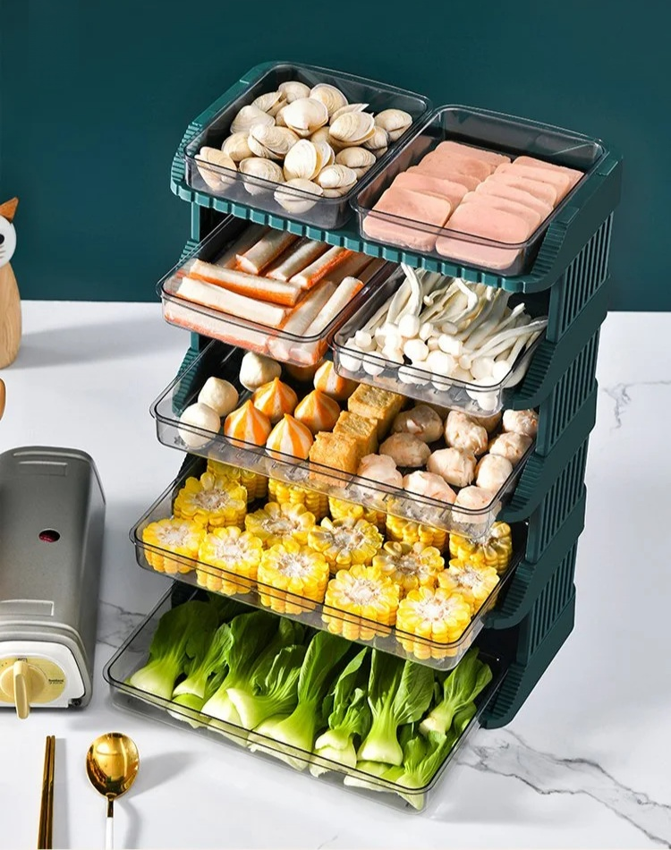 Kitchen Dishes Preparation Tray