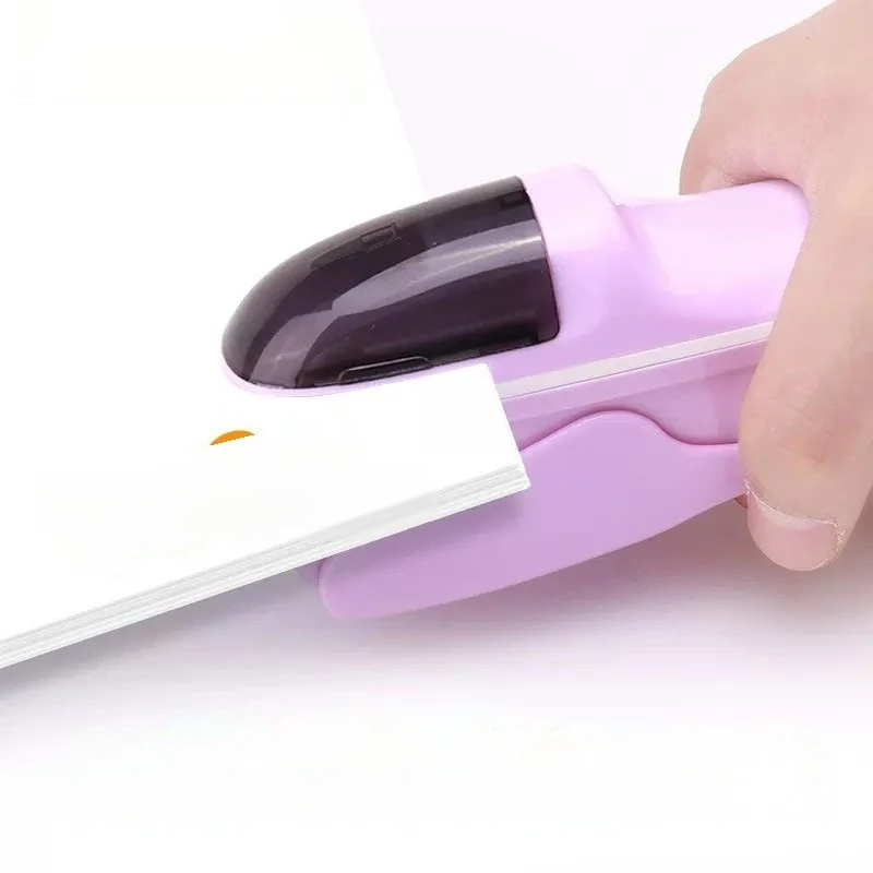 Labor-Saving Staple-Free Stapler