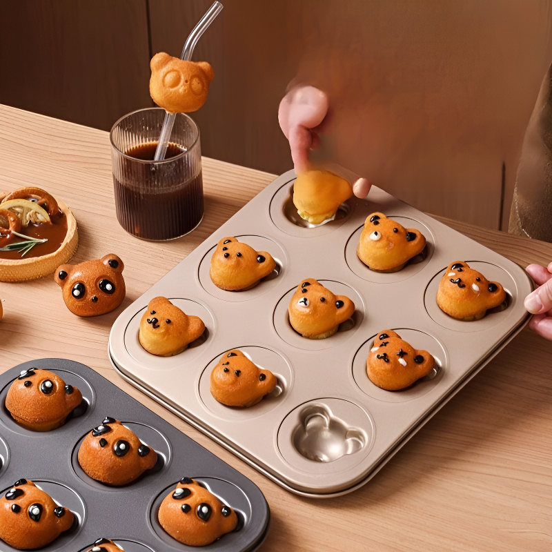 Cartoon Bear Silicone Baking Mold