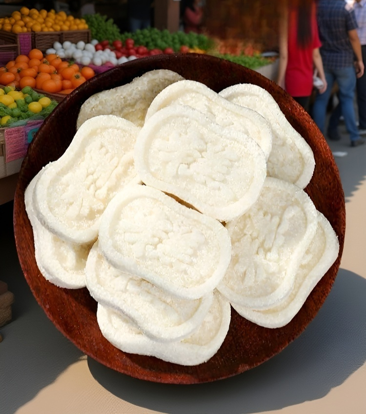 八宝ケーキの断面図