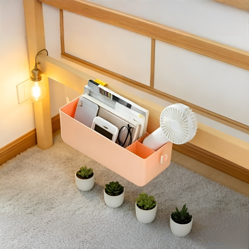 Bedside storage hanging basket