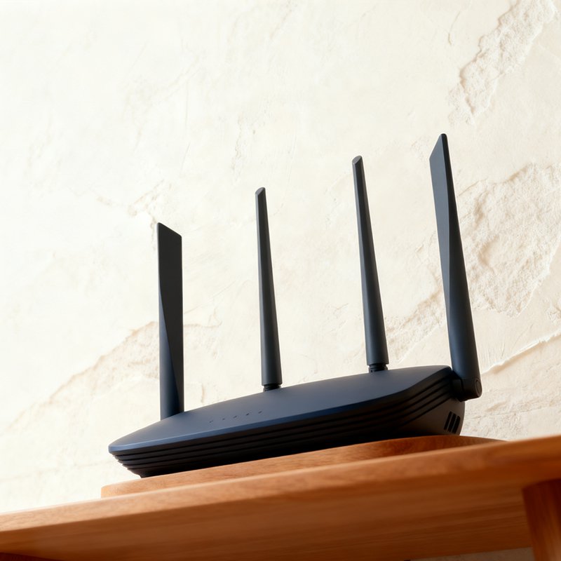 高速Wi-Fiルーター本体の正面画像