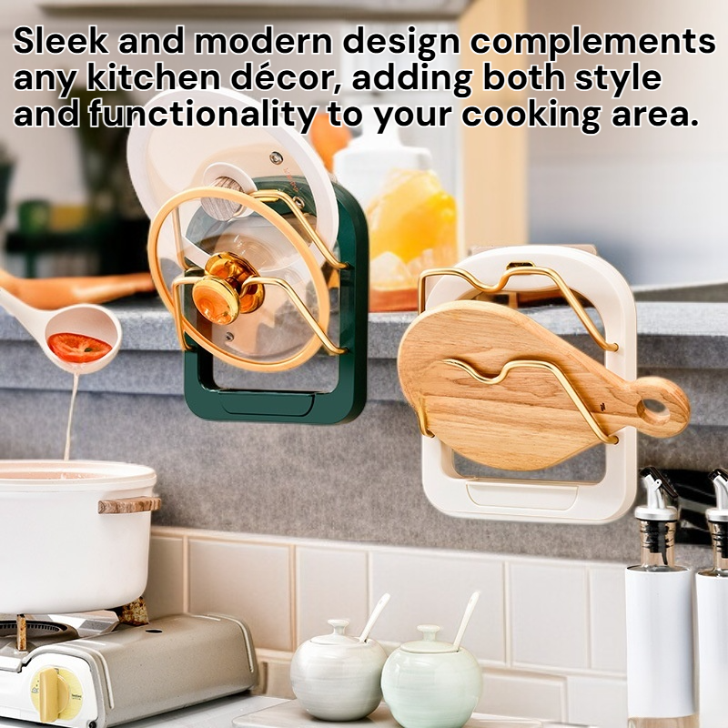 Multifunctional Wall-Mounted Kitchen Shelf with Drainage Tray