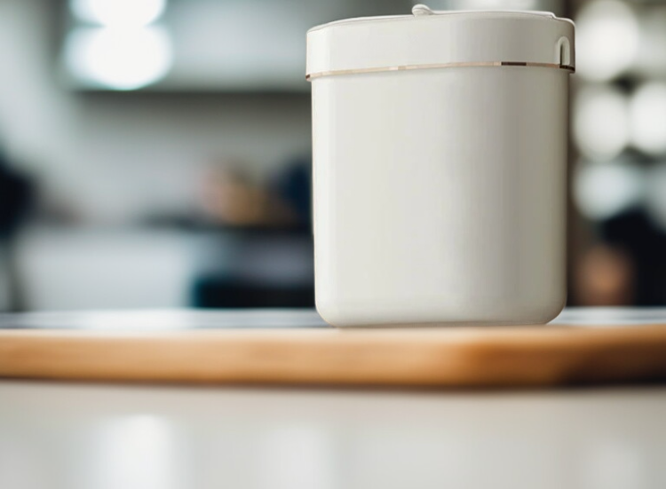 高級感あるゴミ箱の素材アップ