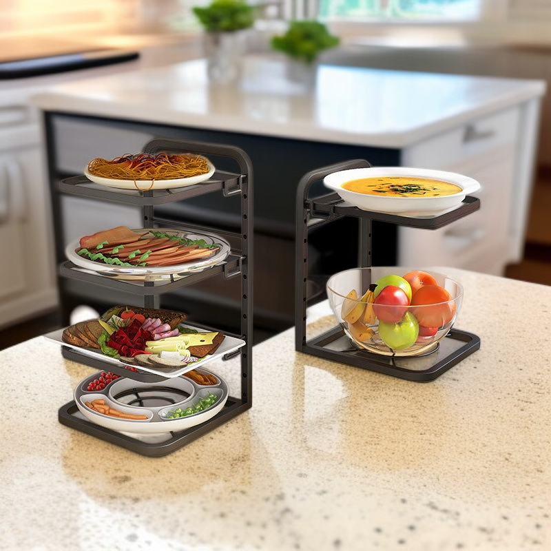 멀티 레이어 주방 수납 선반