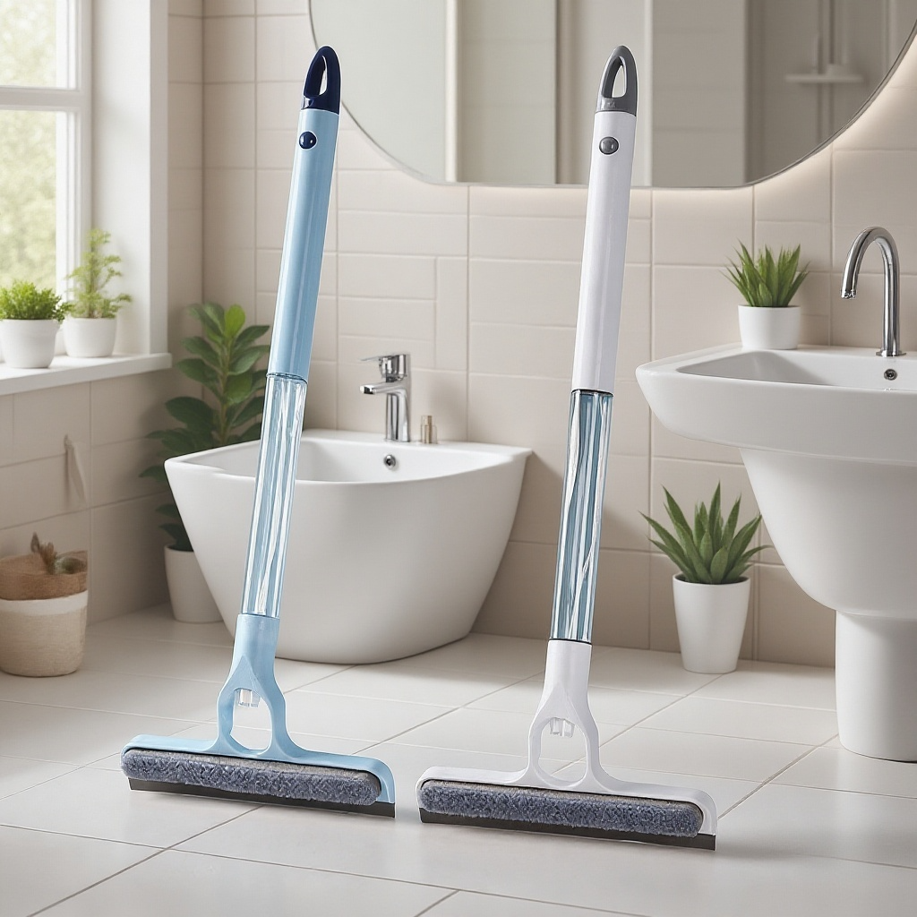 Kétoldalas permetező üvegtisztító, kihúzható nyéllel 