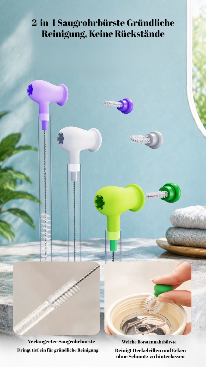 Ergonomischer Fugenreiniger für Bad und Küche
