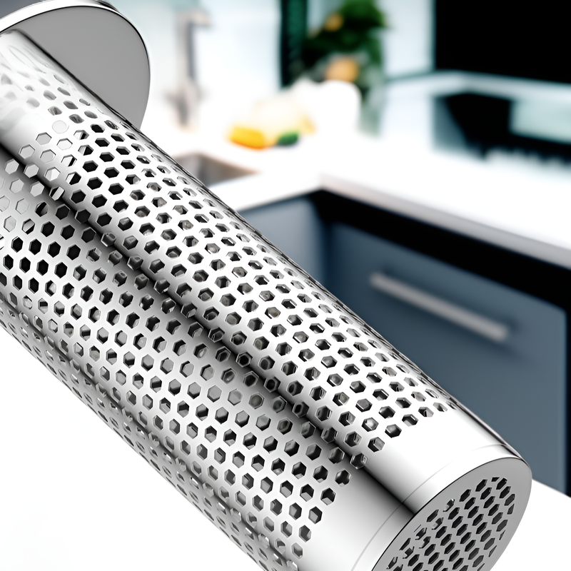 Colador de desagüe de acero inoxidable para lavabo y baño